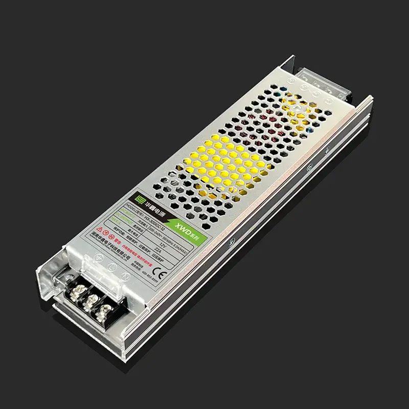 300W DC12V स्लिम पावर सप्लाई निरंतर वोल्टेज एसी 180-264v